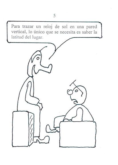 Trazar reloj vertical declinante, página 5