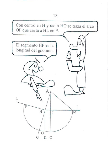 Trazar reloj vertical declinante, página 18