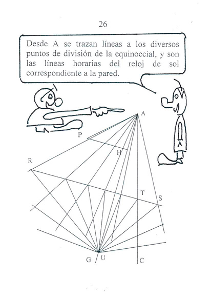 Trazar reloj vertical declinante, página 26