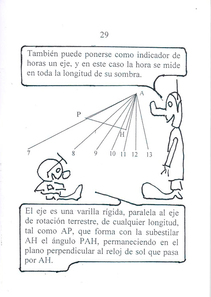 Trazar reloj vertical declinante, página 29