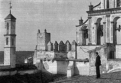 Reloj de sol triple, Monasterio de San Isidoro, Santiponce, Sevilla, ES
