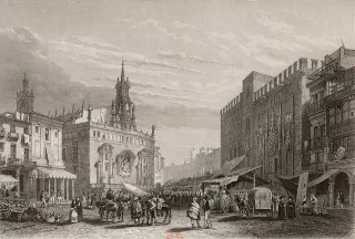 Plaza del Mercado, Valencia (1855)